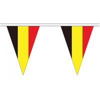 3x stuks belgie landen punt vlaggetjes 5 meter