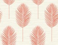 Dutch Wallcoverings Inlay Bali Fern Beige/Coral