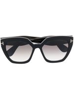 TOM FORD Eyewear lunettes de soleil à monture oversize - Noir