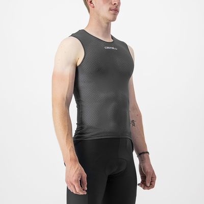 Castelli Pro mesh 2.0 mouwloos ondershirt zwart heren M