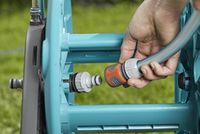 GARDENA CleverRoll M Easy 18515-20 Slangwagen (leeg) Turquoise, Oranje, Grijs 1 stuk(s) - thumbnail