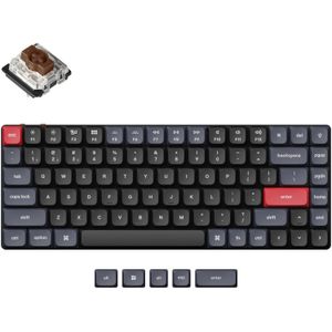 Keychron K3 Pro-A3 toetsenbord White leds, 75%, Double-shot PBT, Bluetooth 5.1