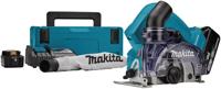 Makita dcc500rtj | diamantsnijder | droog | 125 mm | 18v | 5,0ah li-ion | set | in mbox