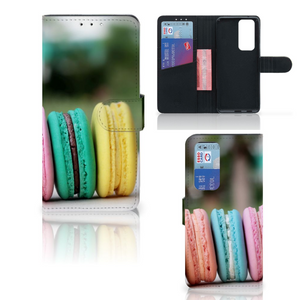 OPPO Find X3 Neo 5G Book Cover Macarons