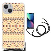 iPhone 14 Doorzichtige Silicone Hoesje Aztec Yellow