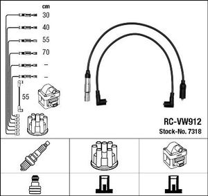 Bougiekabelset RCVW912