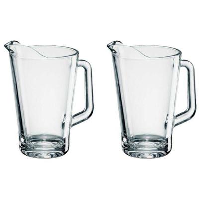 3x bormioli roccoluxe water karaf - glas - 1,5 liter - conic- sapkan - waterkan - schenkkan