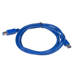 Akyga AK-USB-09 USB-kabel USB 3.2 Gen 1 (3.1 Gen 1) 1,8 m USB B USB A Blauw