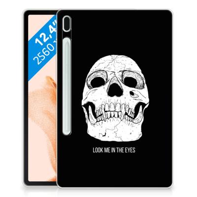 Tablet BackCover Samsung Galaxy Tab S7FE Skull Eyes Tablet BackCover Samsung Galaxy Tab S7FE Skull Eyes