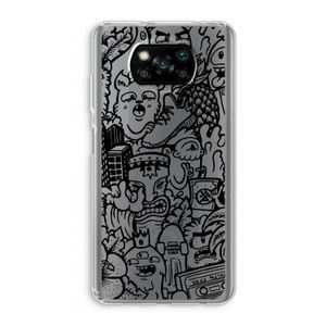 Vexx Black Mixtape: Xiaomi Poco X3 Pro Transparant Hoesje