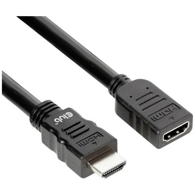 club3D CAC-1325 HDMI-kabel HDMI Aansluitkabel HDMI-A-stekker, HDMI-A-bus 5.00 m Zwart