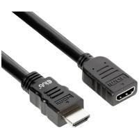 club3D CAC-1325 HDMI-kabel HDMI Aansluitkabel HDMI-A-stekker, HDMI-A-bus 5.00 m Zwart