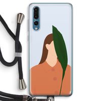 Leaf: Huawei P20 Pro Transparant Hoesje met koord