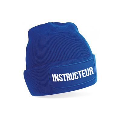 Instructeur muts - unisex - one size - blauw