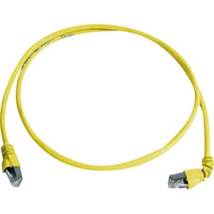 Telegärtner 100008492 RJ45 Netwerkkabel, patchkabel CAT 6A S/FTP 3.00 m Geel Vlambestendig, Halogeenvrij 1 stuk(s)