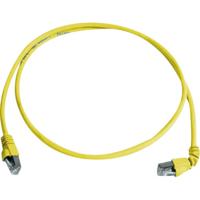 Telegärtner 100008492 RJ45 Netwerkkabel, patchkabel CAT 6A S/FTP 3.00 m Geel Vlambestendig, Halogeenvrij 1 stuk(s)