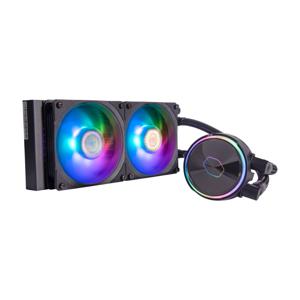 Cooler Master MasterLiquid PL240 Flux Computer behuizing, Processor Kit voor vloeistofkoeling 12 cm Zwart