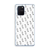 Pluimen: Samsung Galaxy Note 10 Lite Transparant Hoesje
