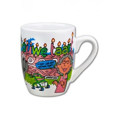 Cartoonmok Ouwe Taart
