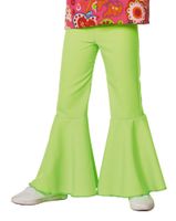 Hippie broek kinderen groen