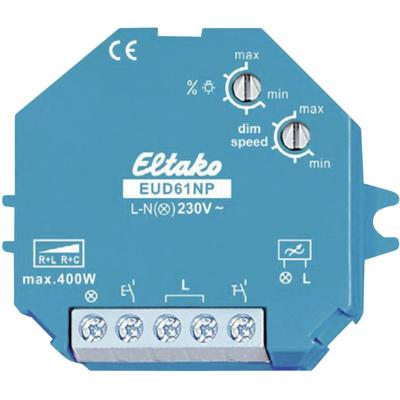 Eltako 61100830 Dimmer (opbouw), Dimmer (inbouw) Geschikt voor lampen: Spaarlamp, Gloeilamp, Halogeenlamp, TL-buis Blauw