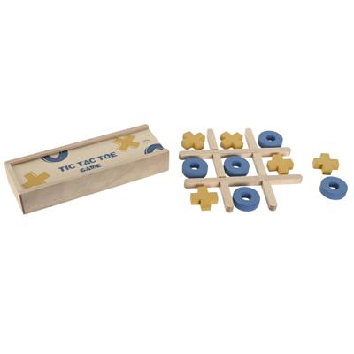 Drie-op-een-rij Spel Home ESPRIT Tic Tac Toe 18 x 6 x 3 cm