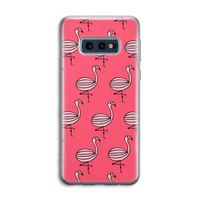 Flamingo: Samsung Galaxy S10e Transparant Hoesje