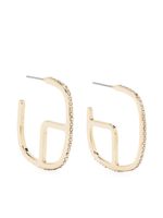 Claudie Pierlot crystal-embellished drop earrings - Or - thumbnail