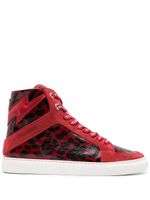 Zadig&Voltaire baskets montantes Flash Keith ZV1747 - Rouge