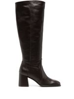 Stuart Weitzman bottes Nola en cuir - Marron