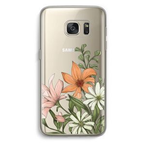 Floral bouquet: Samsung Galaxy S7 Transparant Hoesje