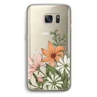Floral bouquet: Samsung Galaxy S7 Transparant Hoesje