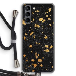 Terrazzo N°7: Samsung Galaxy S21 Transparant Hoesje met koord