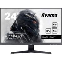 Iiyama G-Master Black Hawk G2445HSU-B2 Gaming monitor Energielabel E (A - G) 60.5 cm (23.8 inch) 1920 x 1080 Pixel 16:9 1 ms HDMI, DisplayPort, Hoofdtelefoon