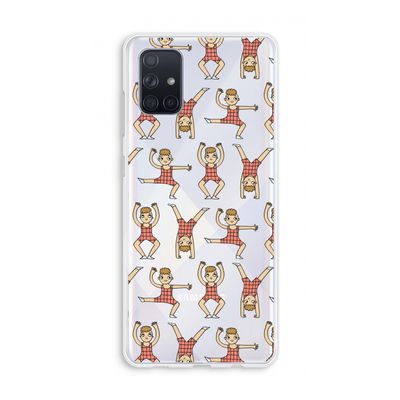 Gymboys: Galaxy A71 Transparant Hoesje