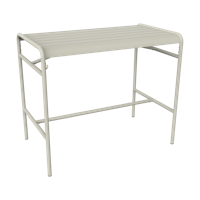 Fermob Luxembourg tuintafel hoog 126x73 cm Clay Grey