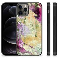 Case iPhone 12 Pro Max Letter Painting