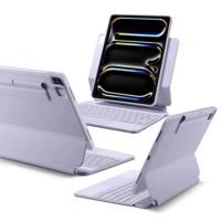 iPad Pro 13″ (2025) Rebound Magnetic Keyboard Case 360 - US Layout-Purple iPad Pro 13″ (2025) Rebound Magnetic Keyboard Case 360 - US Layout-Purple