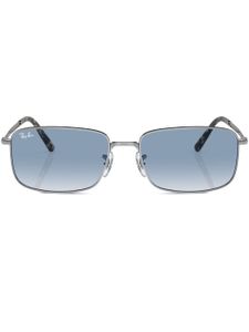 Ray-Ban lunettes de soleil à monture carrée - Argent