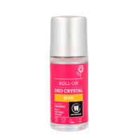 Urtekram Deodorant crystal roll on rozen 50 Milliliter