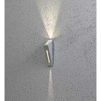 Konstsmide 7912-310 LED-buitenlamp (wand) LED vast ingebouwd 6 W Zilver-grijs