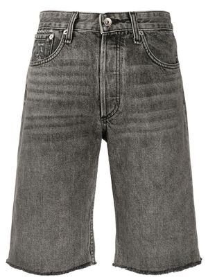 rag & bone short ample en jean - Noir