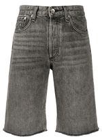rag & bone short ample en jean - Noir