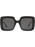 Gucci Eyewear lunettes de soleil à monture carrée oversize - Noir
