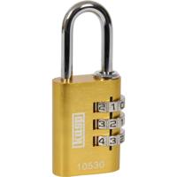 Hangslot Kasp K10530YELD Geel Cijferslot