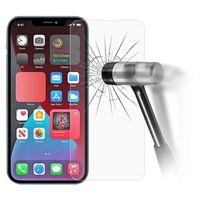 iPhone 13/13 Pro Tempered Glass Screenprotector - 9H, 0.3mm - Doorzichtig - thumbnail