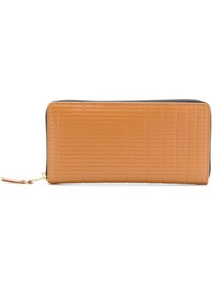 Comme Des Garçons Wallet portefeuille Brick Line - Marron