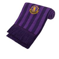 Wednesday Scarf Nevermore Academy Purple 190