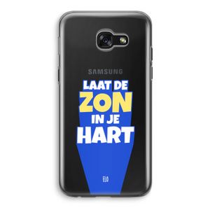 Laat de zon in je hart: Samsung Galaxy A5 (2017) Transparant Hoesje