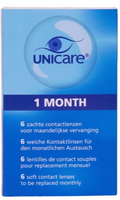 Unicare 1 Month 6 Zachte Contactlenzen -2.50